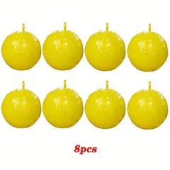 8pcs Sticky Bug Traps Indoor/Outdoor Fruit Fly Mosquito Insect Sticky Balls