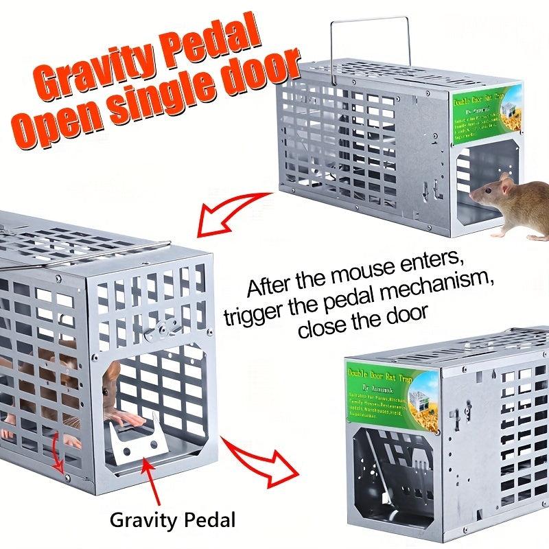 Continuous Catching Mouse Cage Rat Trap All Mice Rat Pest Control