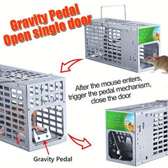 Continuous Catching Mouse Cage Rat Trap All Mice Rat Pest Control