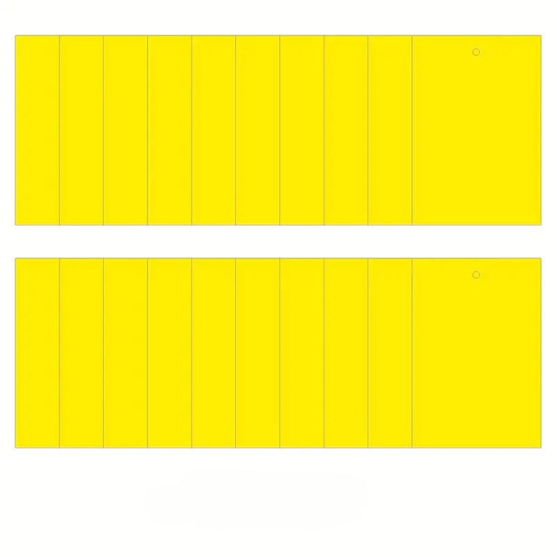 50pcs Sticky Insect Board for Indoor and Outdoor Greenhouses