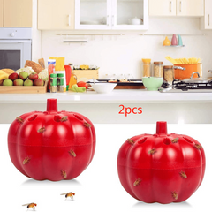 2pcs Pumpkin Drosophila Fly Trap Indoor Outdoor Insect Traps Pest Control