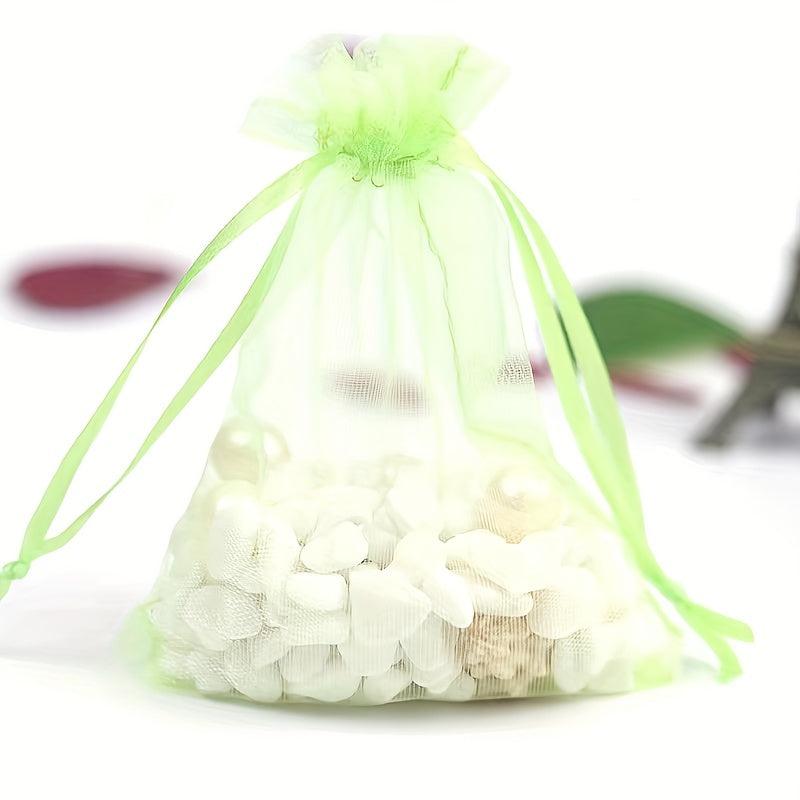 Fruit Protection Bags Garden Netting Barrier Bags With Drawstring