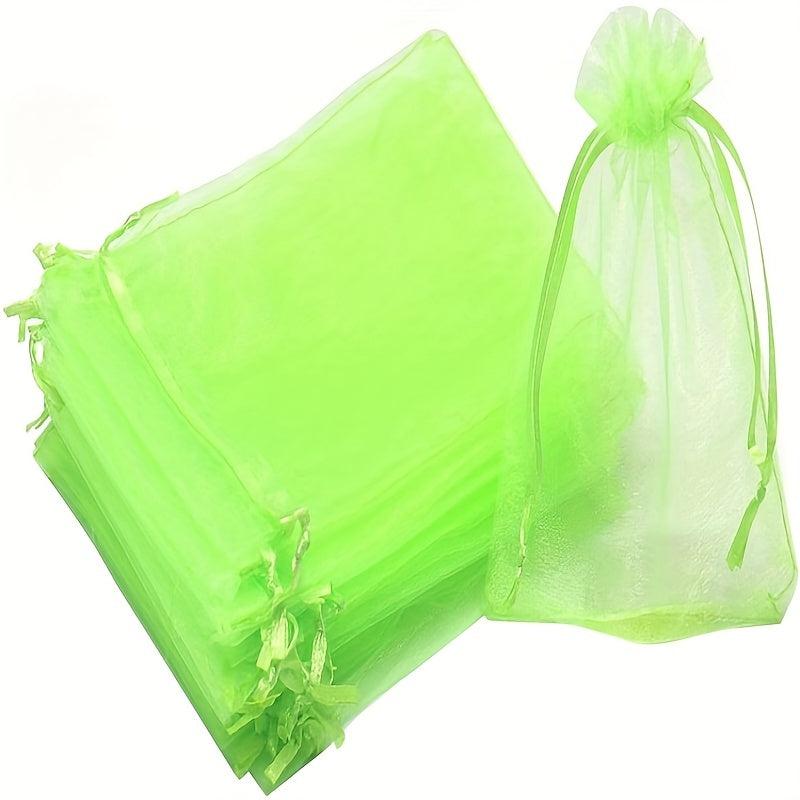 Fruit Protection Bags Garden Netting Barrier Bags With Drawstring