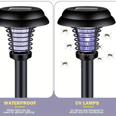 Waterproof 2-in-1 Mosquito Killer Lamp & Repellent - Purple Light