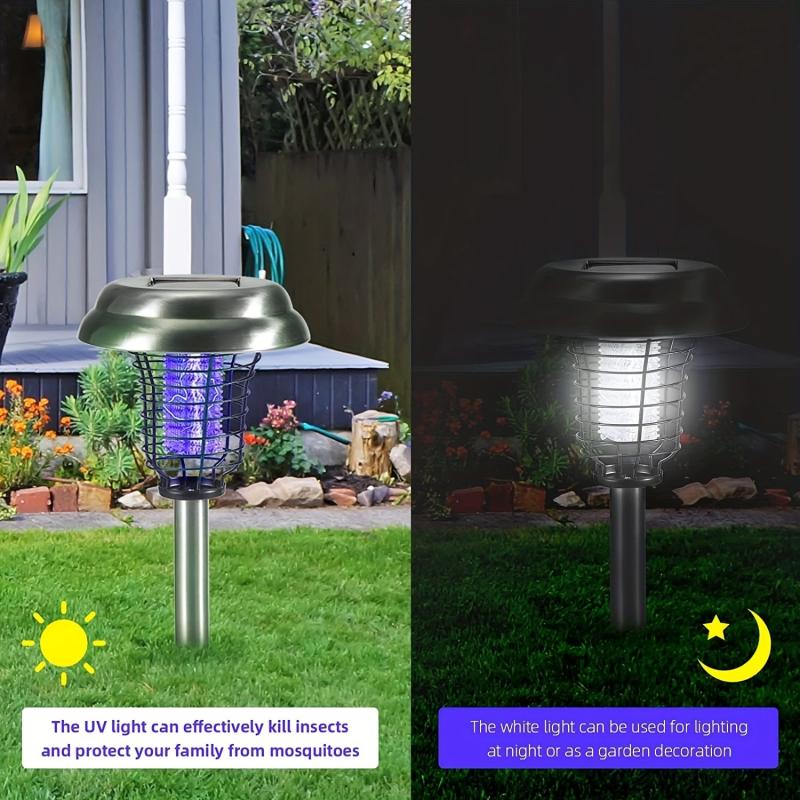 Waterproof 2-in-1 Mosquito Killer Lamp & Repellent - Purple Light