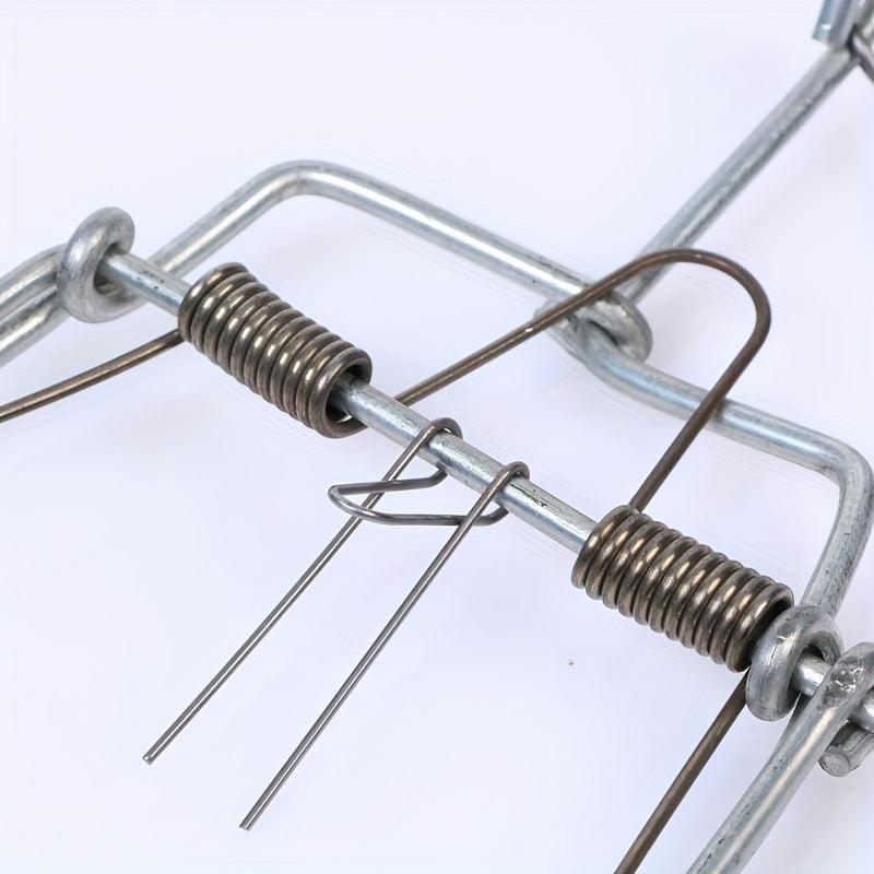 1pc Iron Mousetrap Household Outdoor Garden Lawn Pest Supplies