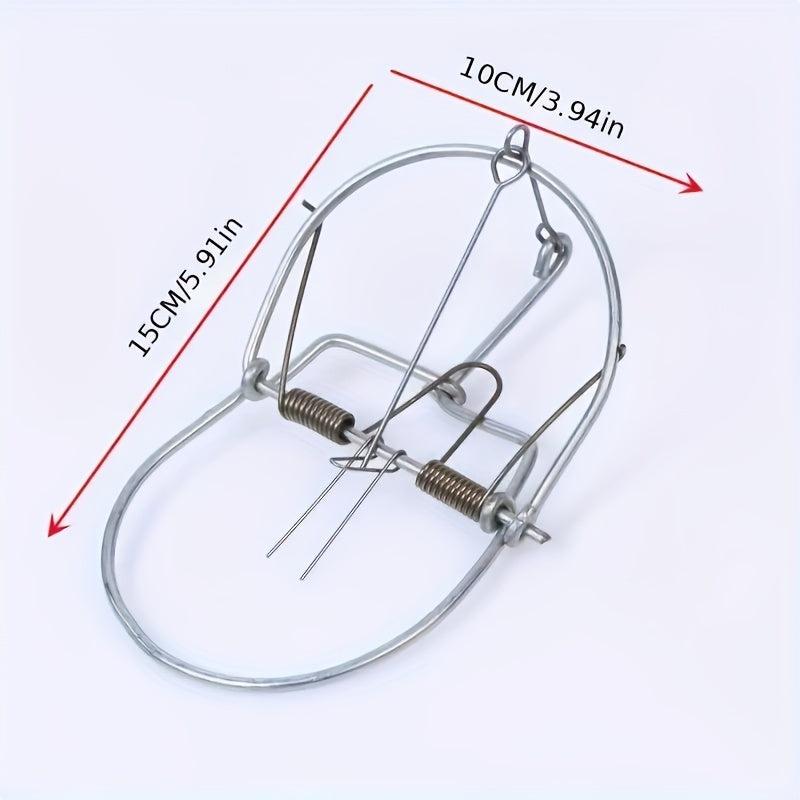 1pc Iron Mousetrap Household Outdoor Garden Lawn Pest Supplies