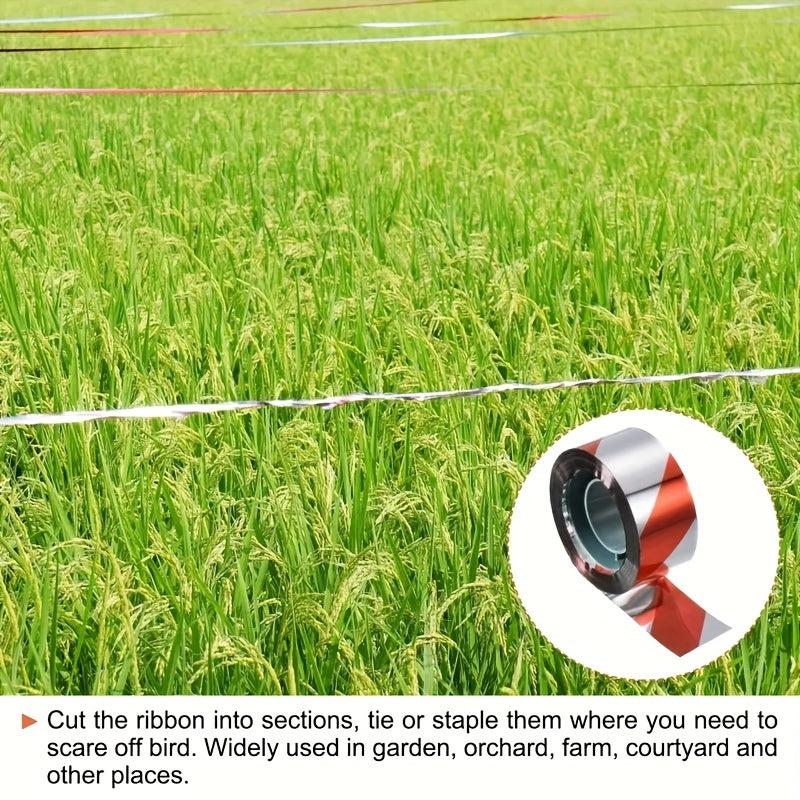 Bird Repellent Ribbon Reflective Scare Birds Ribbon For Garden Pest Control