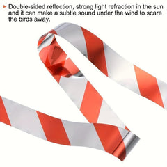 Bird Repellent Ribbon Reflective Scare Birds Ribbon For Garden Pest Control