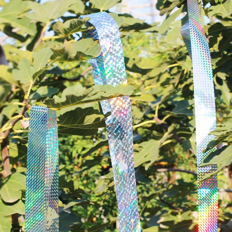 Reflective Bird Repellent Ribbon for Farmland - Double Sided Design