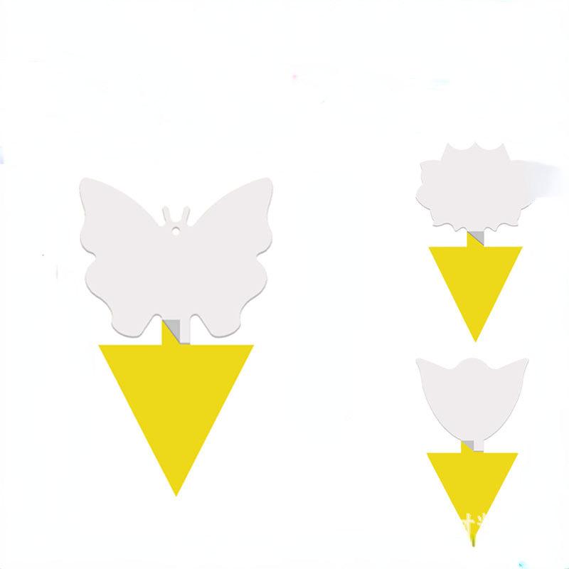 Double Sided Irregular Sticky Insect Trap Yellow Board