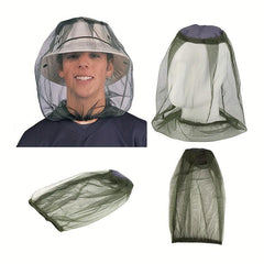Anti-Mosquito Night Fishing Hat Insect-Proof Bee-Proof Outdoor Hat