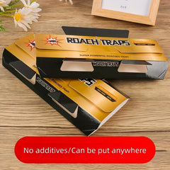 2pcs Cockroach Pest Paste Board Sticky Non toxic Cockroach House Indoor Glue Tra