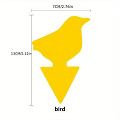Double Sided Yellow Sticky Insect Board Fly Trap for Plants