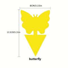 Double Sided Yellow Sticky Insect Board Fly Trap for Plants