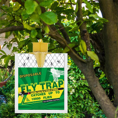 Fly Traps Outdoor Hanging Baited Fly Hunter Ranch Bags Disposable Pest Control