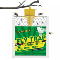 Fly Traps Outdoor Hanging Baited Fly Hunter Ranch Bags Disposable Pest Control