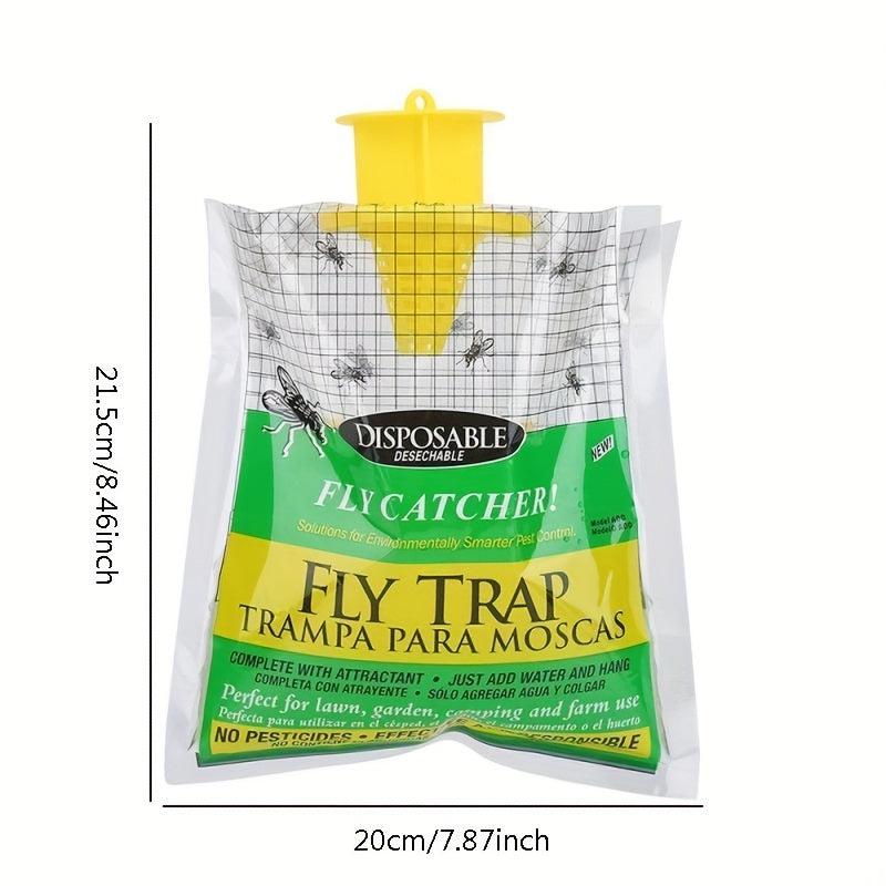 1pc Disposable Fruit Fly Trap Non toxic Outdoor Fly Trap Bag Insect Trap