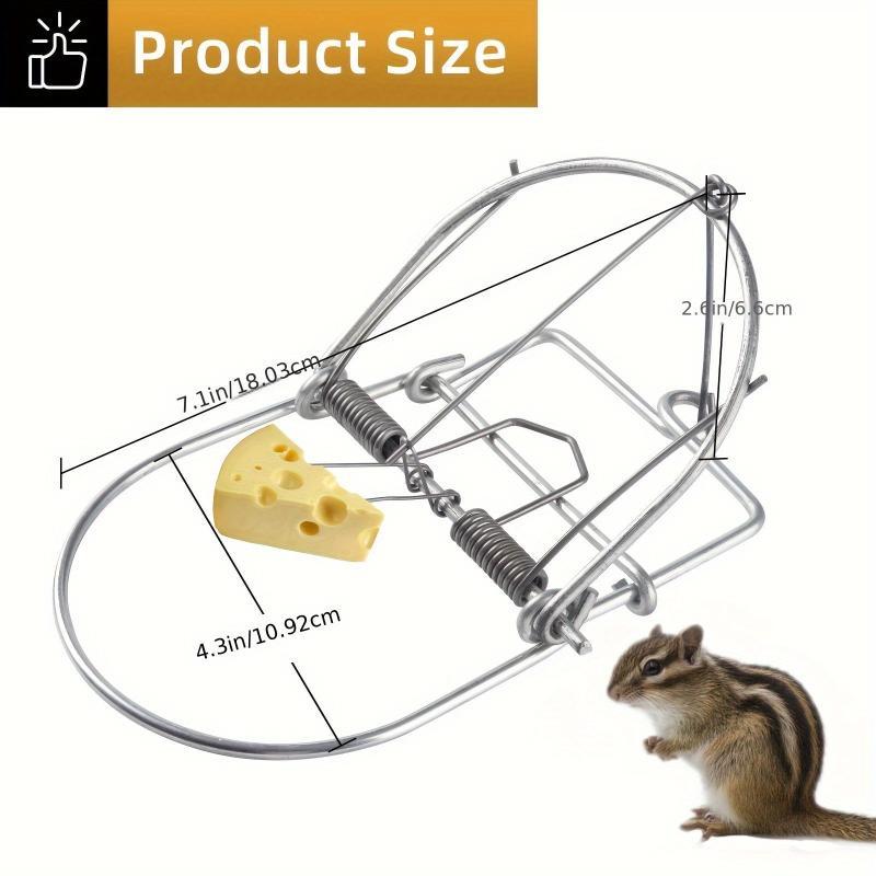 Reusable Metal Mouse Clip Safe And Reliable Trigger Type Mouse Trap