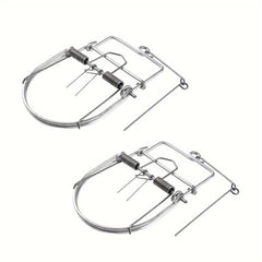 Reusable Metal Mouse Clip Safe And Reliable Trigger Type Mouse Trap