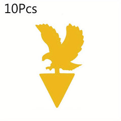 10pcs Garden Double sided Sticky Insect Board Flower shaped Sticky Insect Board