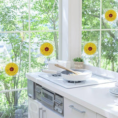 36pcs Sunflower Window Fly Traps Indoor Sticky Insect Trap