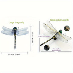 Outdoor Big Dragonfly Mosquito Repellent Toy 11.99cm Wing Length