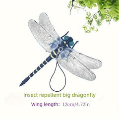 Outdoor Big Dragonfly Mosquito Repellent Toy 11.99cm Wing Length