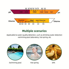 Handy Portable Swimming Pool pH Meter Water Monitor - Chlorine Tester