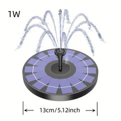 Solar Fountain Pump For Bird Bath Upgraded Solar Powered Fountain Pump