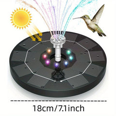 Solar Fountain Pump For Bird Bath Upgraded Solar Powered Fountain Pump