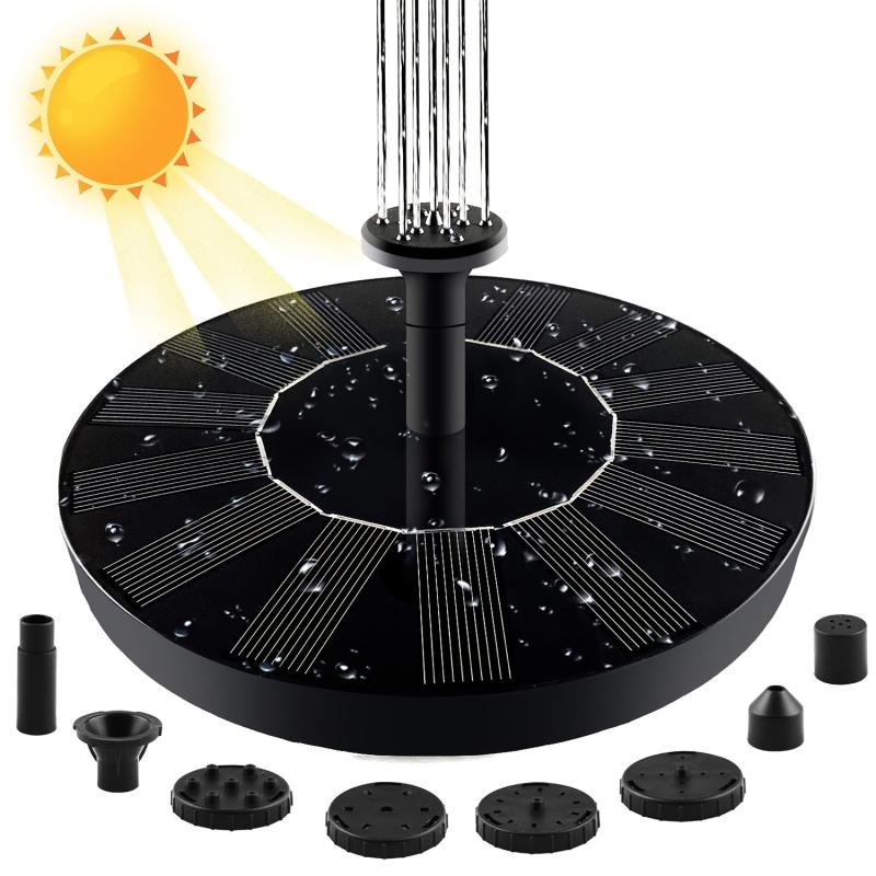 Solar Fountain Pump For Bird Bath Upgraded Solar Powered Fountain Pump