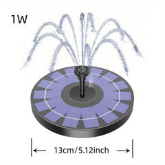 Solar Fountain Pump For Bird Bath Upgraded Solar Powered Fountain Pump