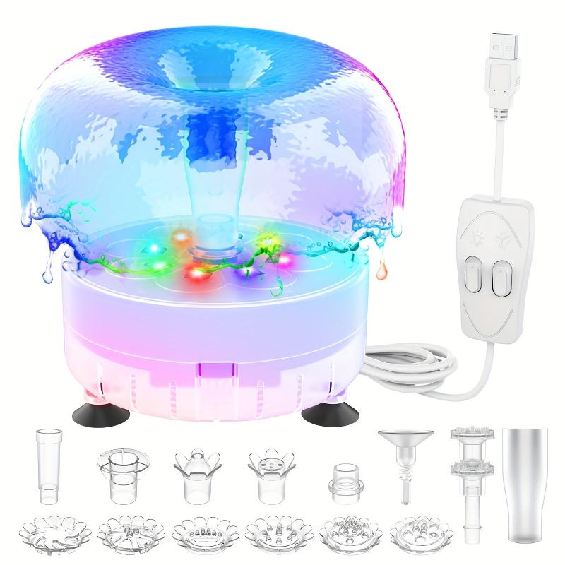 DIY Pump Kit for Magical Water Fountain 8ft USB Power Cord & AC Adapter