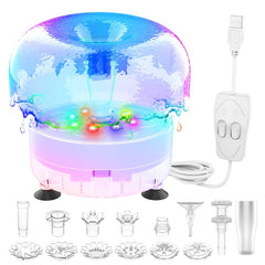 DIY Pump Kit for Magical Water Fountain 8ft USB Power Cord & AC Adapter