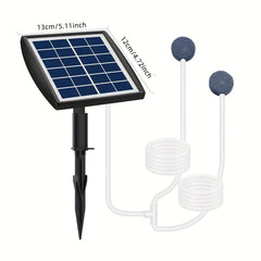 Solar Oxygen Pump for Bird Bath Pond Garden Fish Tank
