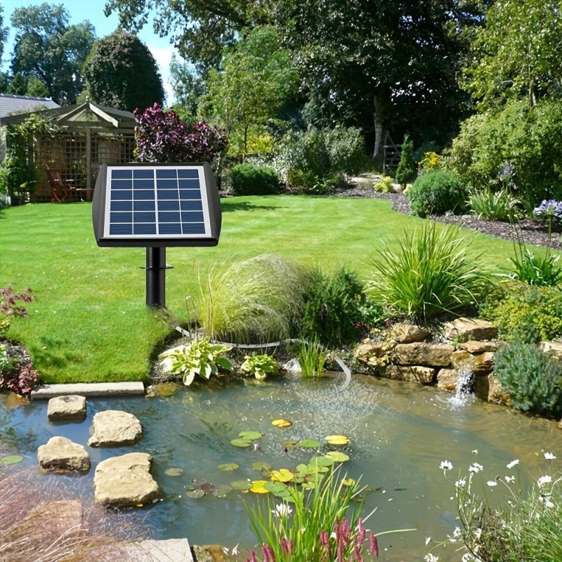 Solar Oxygen Pump for Bird Bath Pond Garden Fish Tank