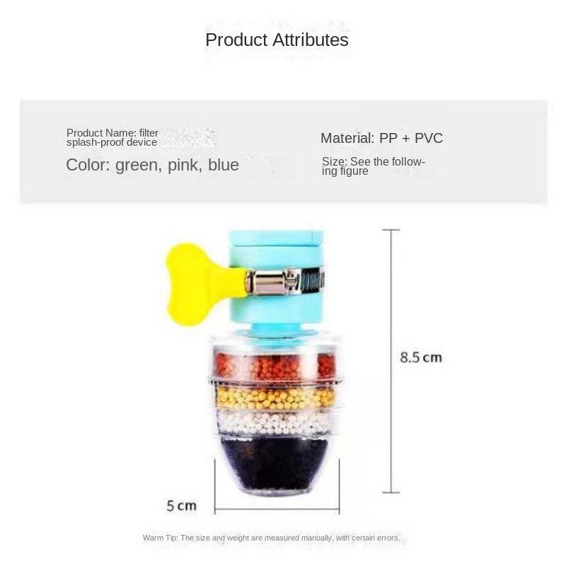 Water Filter Faucet Bathroom Sink Kitchen Home Water Purification Universal