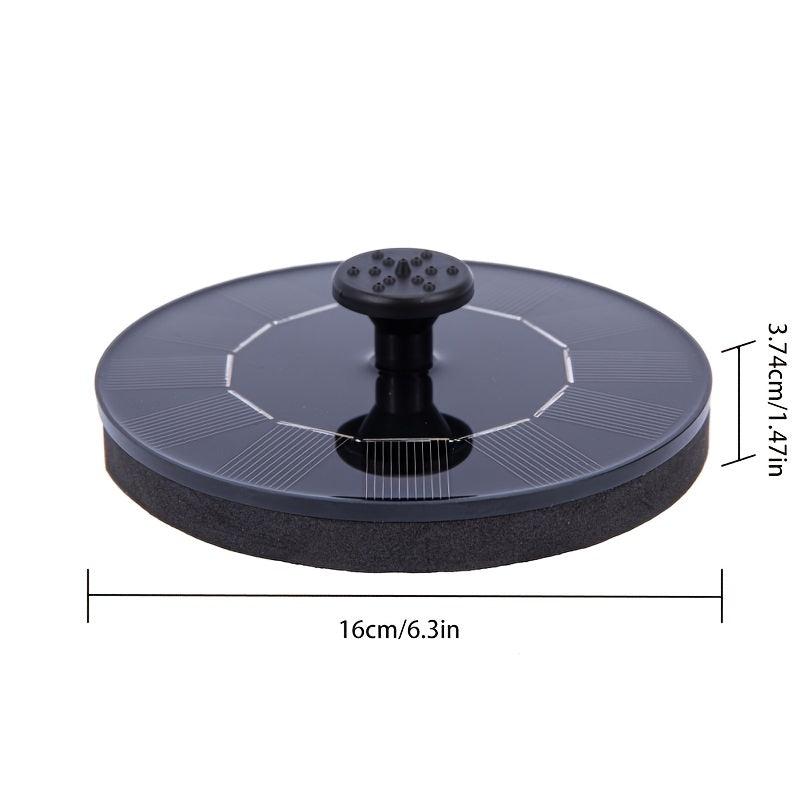 Solar Bird Bath Fountain Pump with 7 Nozzles Stand