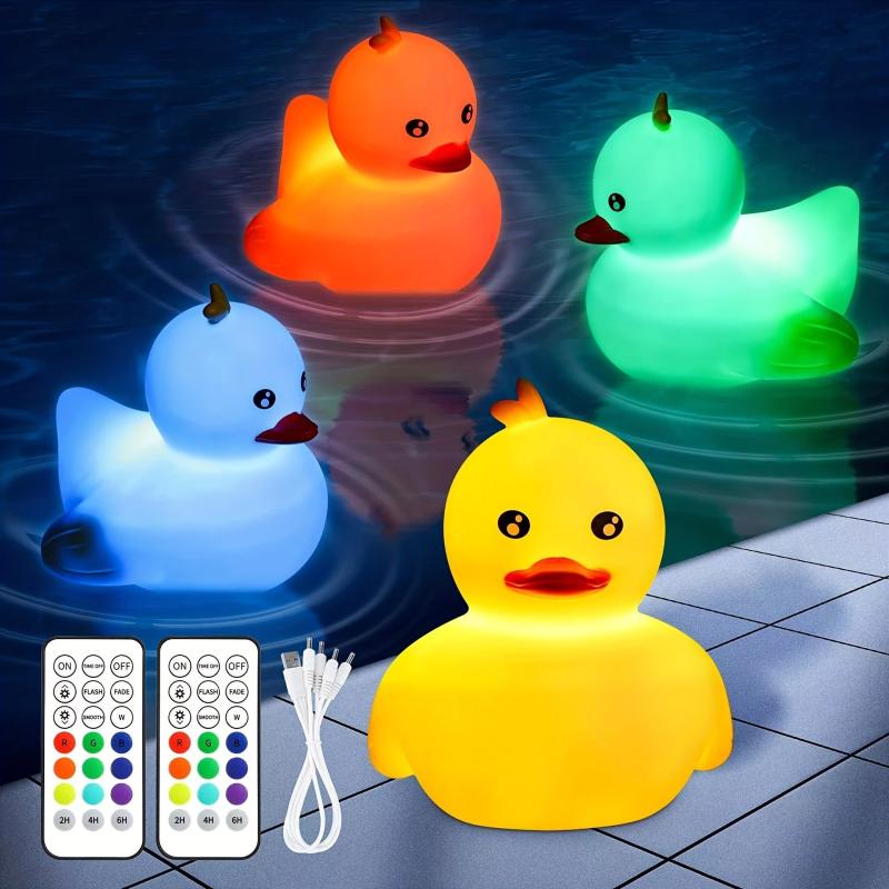 Floating Pool Lights IP68 Waterproof Submersible LED Lights With Remote Control