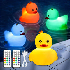 Floating Pool Lights IP68 Waterproof Submersible LED Lights With Remote Control