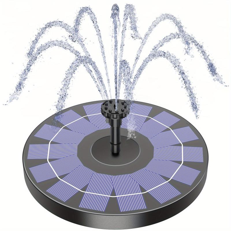 Solar Fountain Pump for Bird Bath Garden Patio Pond Pool