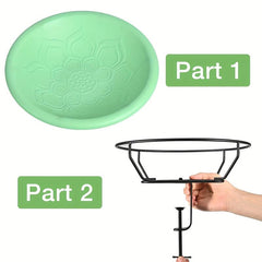 Large Bird Bath Bowl 30 48 Cm Deck Mounted Bird Water Feeder
