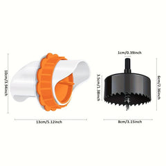 2pcs Automatic Poultry Feeder Waterproof Rodent Resistant