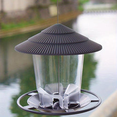 Outdoor Bird Feeder for Wild Birds - Squirrel Proof Seed Feeder for Yard
