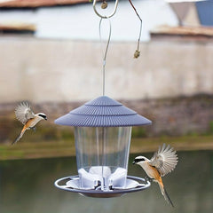 Outdoor Bird Feeder for Wild Birds - Squirrel Proof Seed Feeder for Yard