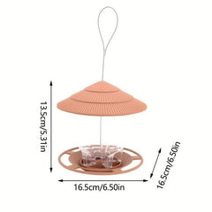 Outdoor Bird Feeder for Wild Birds - Squirrel Proof Seed Feeder for Yard