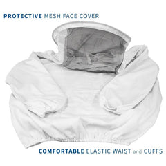 Professional Large Beekeeping Suit Half Body Bee Proof Suit