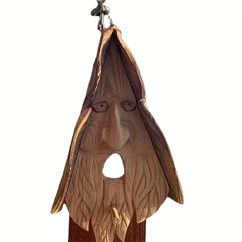 Bird House Feeder Outdoor Garden Decoration