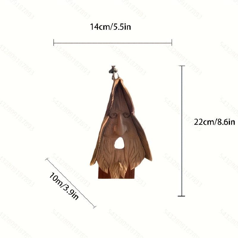 Bird House Feeder Outdoor Garden Decoration